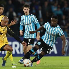 Racing, con Carbonero y Roger, golea y se acerca a octavos