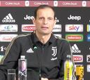 Allegri no se fía: "No somos favoritos contra el Atlético"