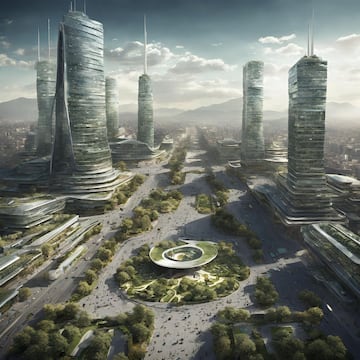 ?Cmo seran en el futuro las principales ciudades del mundo segn la IA?