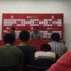 "No sé qué partido ven": la molestia de Robles tras la derrota