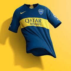 Boca Juniors launch new season home and away kits
