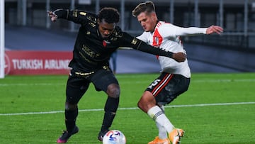 El gol del colombiano que frustró a River Plate en la liga