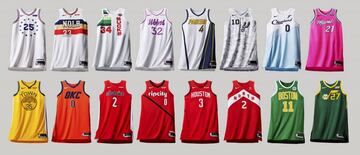 La marca deportiva Nike ha sacado una edición especial de camisetas para Navidad de los 16 equipos que lucharon por el anillo entre abril y junio de 2018.