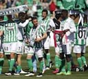 El Betis golea al Valladolid con un hat-trick de Rubén Castro