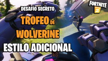 Desafío secreto de Fortnite: lleva el trofeo de Wolverine a su lugar