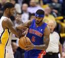 Josh Smith acabó con el invicto de los Pacers en su campo