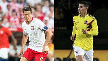 Polonia - Colombia: TV, horario y dónde ver online el Mundial 2018