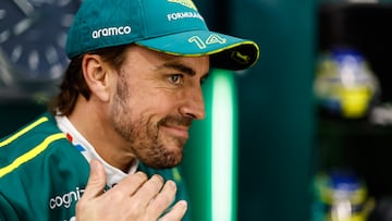 Fernando Alonso (Aston Martin). Yeda, Arabia Saudí. F1 2024.