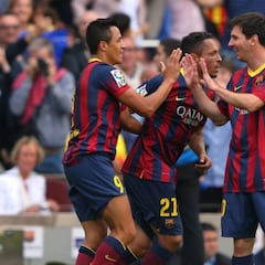 Los cinco sobrevivientes de la etapa de Alexis en Barcelona