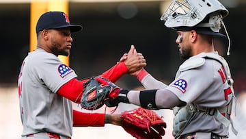 Saturday’s 10-3 win against the Nationals sees Boston join a select group which includes the Dodgers, Yankees, Giants and the Cardinals.