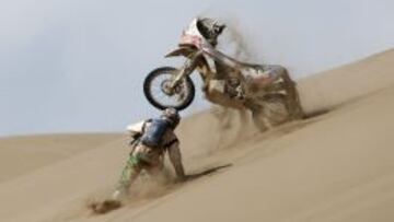 El Rally Dakar vive su novena etapa entre Iquique y Calama.