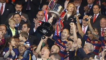 Iniesta fue el rey de la Copa.