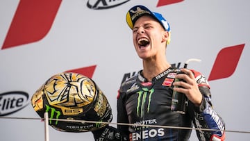 Quartararo 'living the dream' after winning MotoGP title