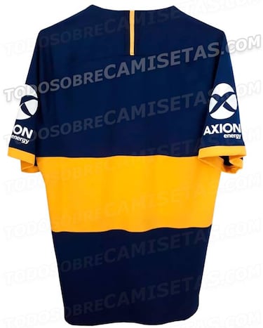 Se filtran las primeras fotos de la nueva camiseta de Boca