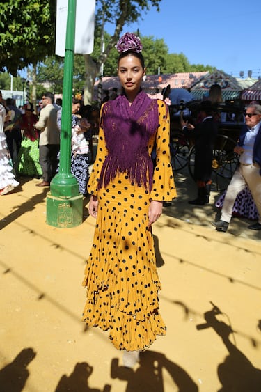 Rocío Crusset durante la Feria de Sevilla 2023.