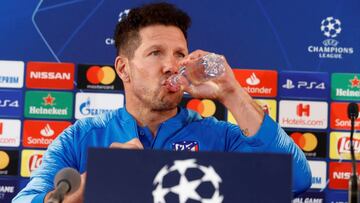 Simeone: "No percibo pesimismo pese a nuestro inicio en Liga"