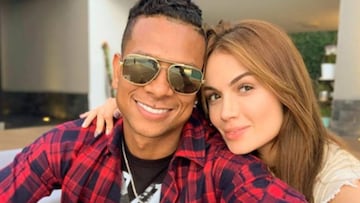 Sara Uribe con Fredy Guar&iacute;n