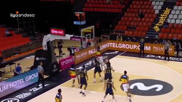Hace 4 partidos jugaba en LEB Oro y metía 4 puntos: ayer hizo esto sobre Felipe Reyes