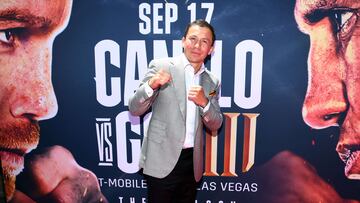 Gennady Golovkin en conferencia de prensa