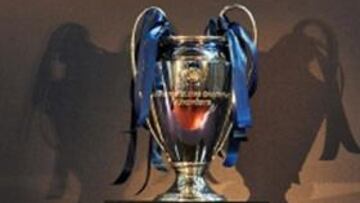 El trofeo de la Champions League ya está en Londres