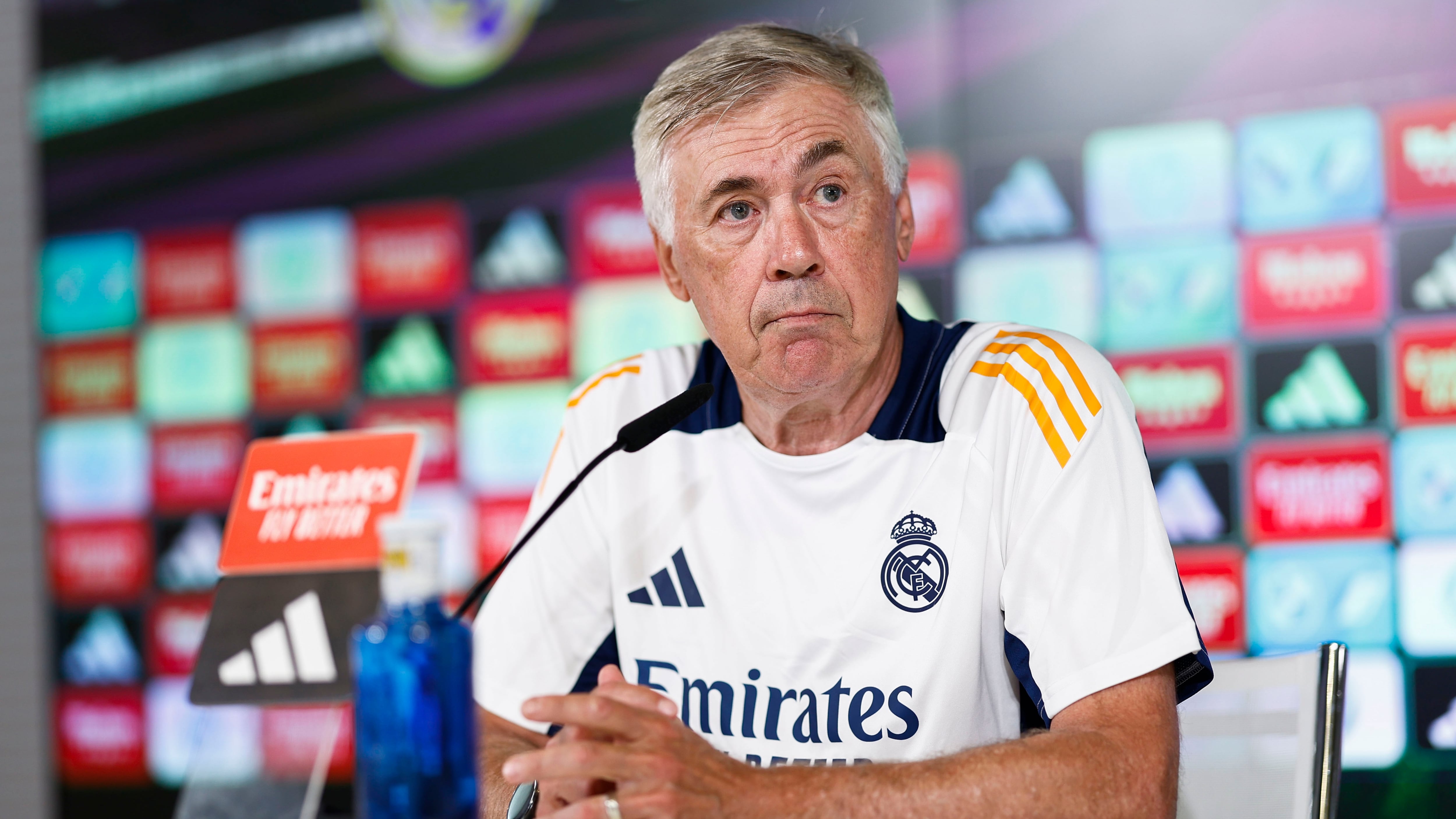 Ancelotti: “Ni Mbappé, ni nadie, estamos preocupados por el gol”