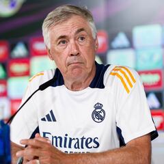 Ancelotti: “Ni Mbappé, ni nadie, estamos preocupados por el gol”