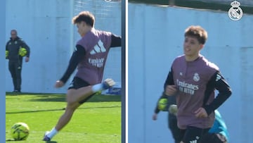 La cara de Arda Güler lo dice todo: vean lo que le hizo el turco a Courtois en el entrenamiento
