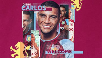 Diego Carlos ya es del Aston Villa.