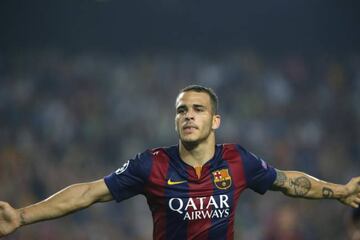 Sandro playing for Barça