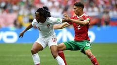 Gelson Martins con Portugal. 