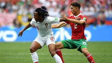 Gelson Martins con Portugal.