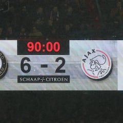 El Ajax es un coladero a 14 días de verse con el Real Madrid