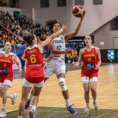 Resumen y resultados del Francia - España: Final Eurobasket Sub-16 femenino