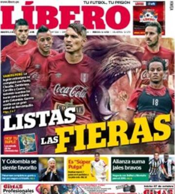 Portadas de la prensa deportiva