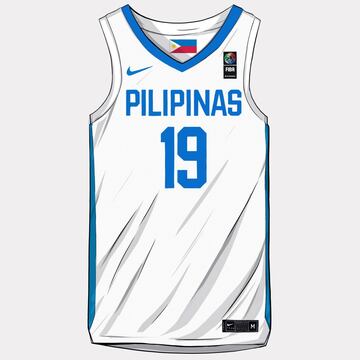 Así son las camisetas que se usarán durante el Mundial de Baloncesto