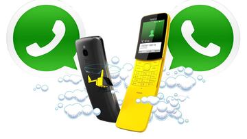 El Nokia 8110 podrán usar WhatsApp