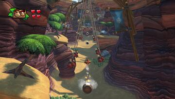 Captura de pantalla - Donkey Kong Country: Tropical Freeze (WiiU)