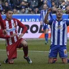 Simeone toma nota del partidazo de Camarasa ante el Atleti
