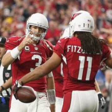 La conexión entre Carson Palmer y Larry Fitzgerald será esencial para los Cardinals en play-offs.