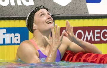 Mireia Belmonte ha conseguido la medalla de oro en los Mundiales de Natación de Budapest.