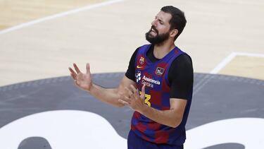 El trato a Mirotic enciende al Barça