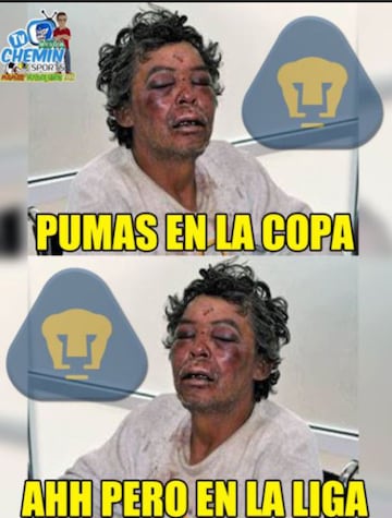 Los memes calientan el Chivas vs Pumas de la jornada 9