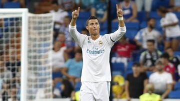 23/08/17 PARTIDO XXXVIII TROFEO SANTIAGO BERNABEU 
 REAL MADRID - FIORENTINA
 GOL 2-1 CRISTIANO RONALDO ALEGRIA 