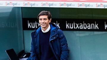 Marcelino Garcia Toral en San Mamés.