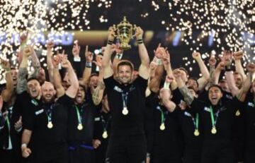 Los All Blacks se consagraron campeones del Mundial de Rugby 2015.