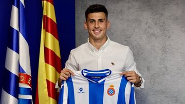Rub&eacute;n S&aacute;nchez, jugador del Espanyol.