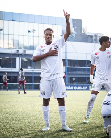 David Nogueira, la esperanza de Santos