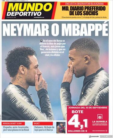Ahora, Mbapp