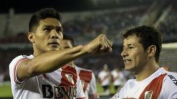 Teo Gutiérrez jugó 68 minutos y anotó el tercer gol de River ante San José.