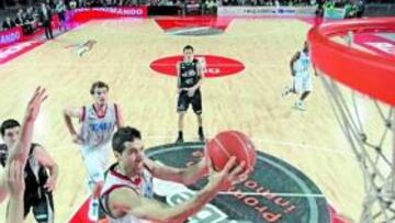 <b>MUY RÁPIDO. </b>A Messina le gusta la velocidad de Sergi Vidal.